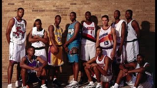 1996 NBA Draft Class Career Highlights Kobe Iverson Nash [upl. by Nytsirc]