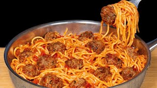 TOP recipe from an Italian restaurant The BEST meatballs in the world [upl. by Aihsi35]