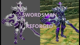 Warcraft III Reforged Creations Swordsman  Highborne [upl. by Macdougall]