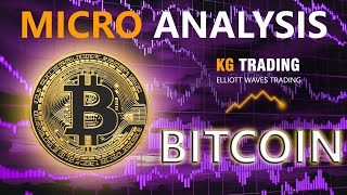 Bitcoin BTC  Micro Analysis  Price Prediction  Elliott Waves Analysis [upl. by Uhayile78]