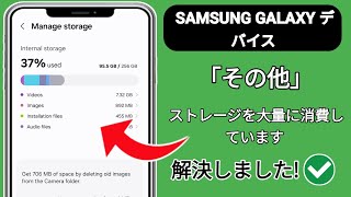 Android のその他のストレージをクリアする方法はこれです [upl. by Ahseet38]