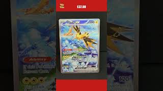 Pokemon Card 2023 Scarlet Violet 151 Spec Illustration Rare Holo ZAPDOS EX 202 [upl. by Mun631]