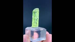 Transparent Yellow Heliodor Crystal weight 6Gm Size 31x10x9mm Origin Skardu Pakistan [upl. by Erma]