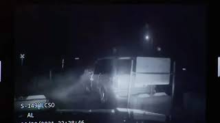 Stanley Donahue Trial Dash cam shows police chase [upl. by Tupler]