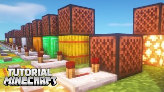 Como hacer MELODÍAS con NOTEBLOCKS para TIMBRES en MINECRAFT [upl. by Lseil]