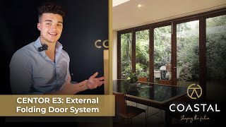 CENTOR E3 Folding Door System  Coastal Group [upl. by Carmela]