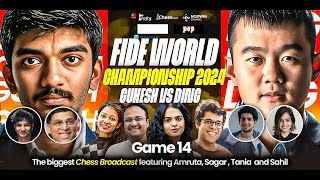 Gukesh is the World Champion  Game 14  World Championship 2024  FtVishy Vidit Suhani Samay [upl. by Eedyah]