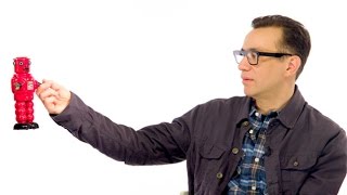 Watch a Robot Interview Portlandias Fred Armisen  Wired Magazine [upl. by Bartel]