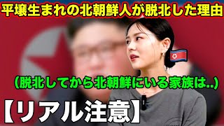 平壌生まれの北朝鮮女性の脱北の過程もその結果も衝撃すぎた！金正恩の外貨稼ぎ団の実態を暴露！ [upl. by Natsirc201]