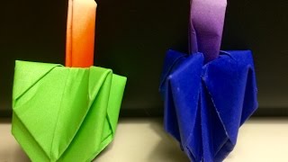 Origami for Beginners Origami Dreidel  Fun and Easy for Kids [upl. by Reifel534]