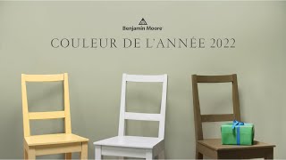 Couleur de l’année et Tendances Couleur 2022  Benjamin Moore [upl. by Serg30]