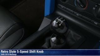 Mustang Retro Style 5Speed Shift Knob 0510 All Review [upl. by Eirot]