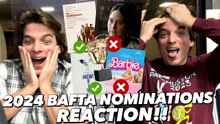 2024 BAFTA Nominations Live Airport REACTION [upl. by Isleen692]