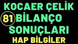 KOCAER ÇELİK KCAER hisse kcaer analiz borsa hisse mıatk gubrf sasa kontr yorum kocaerçelik [upl. by Enelra]