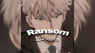 Lil Tecca  Ransom lyrics [upl. by Ingeberg]