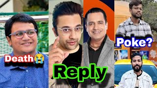 Vivek bindra reply to Sandeep Maheshwari Angry Rantman death news Manoj Dey poke uk 07 rider [upl. by Tanhya720]