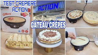 TEST CREPIERE ACTION😱🙈JE VOUS DONNE MON AVIS crepiereaction actionfrance action arrivagesaction [upl. by Iliam]