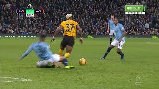 Adama Traoré vs Manchester City Away 14012019 [upl. by Pomcroy]