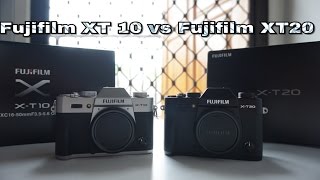 FUJIFILM XT10 vs XT20 INDONESIA [upl. by Emelen889]