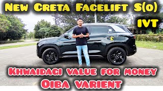 New Creta Facelift So Khwaidagi Value For Money Oiba Varint👍2024 [upl. by Eslehc]