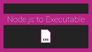 How to Bundle your Nodejs application into an executable for Windows Linux and OS X [upl. by Ssenav]