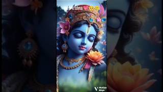 Sakoon ka matlab mere Krishna 🥰🥰😍❤️❤️🥹shortvideo hindugod radheshyam [upl. by Gilcrest]