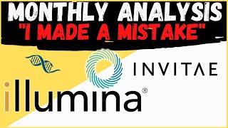 ILLIMINA amp INVITAE Monthly Stock Analysis  Illumina Stock Crash  Is NVTA Stock A Buy [upl. by Reiche]