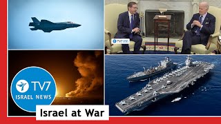 US Strikes Iranproxies in Syria and Yemen IDF steps up offensive vs Hezbollah TV7Israel News 1311 [upl. by Nalad572]