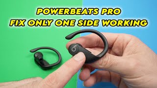 How to Fix PowerBeats Pro If Only One Side is Working [upl. by Osrock189]