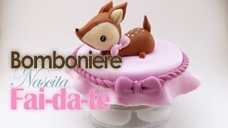 Bomboniera nascita fai da te  DIY birth favour  Tivibi [upl. by Ahsinyar907]