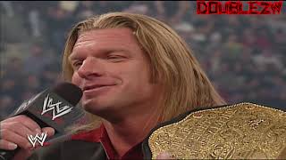 Triple H Cuts THAT Promo on Booker T  March 3 2003 Monday Night Raw [upl. by Yecart896]