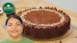 SCHOKO TORTE  Einfache Schoko Sahne Creme  Geburtstagskuchen 🎂 😋 [upl. by Eecyac]