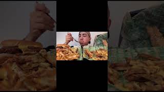 “Wingstop’s Voodoo Fries Are Insanely Good 🔥🍟” mukbang food shorts eating viralvideo [upl. by Rheims]