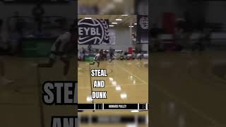 Baboucarr Ann steal and dunk‼️‼️ basketball [upl. by Yerffoej]