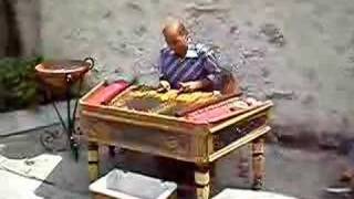 Cimbalom player in Ravello Italy 1 [upl. by Burny]