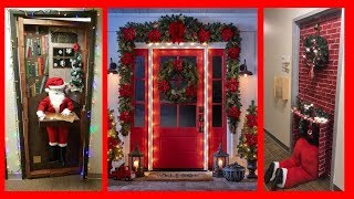 IDEAS CREATIVAS para DECORAR TU PUERTA en NAVIDAD 2024 🎄 ¡Haz que Destaque [upl. by Aramo]