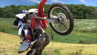 TIM COLEMAN Honda CRF250x Slow wheelie [upl. by Meelas]