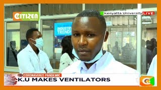 Kenyatta University unveils ventilators made by students [upl. by Liane]