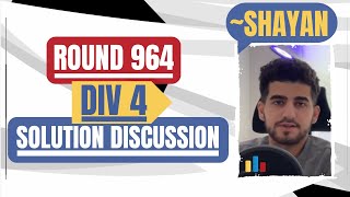 Codeforces Round 964 Div 4  Solution Discussion [upl. by Nelhsa]