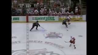 Forsberg Game 1 1996 Playoffs Detroit [upl. by Leerzej]