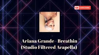 Ariana Grande  Breathin Studio Filtered Acapella  Lead Voice [upl. by Belloir980]