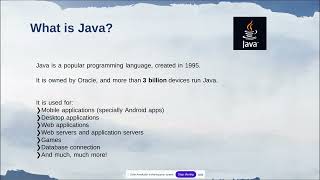 What is Java  Why I learn Java [upl. by Fira]