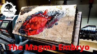 Wood turning  The Magma Embryo [upl. by Baecher]