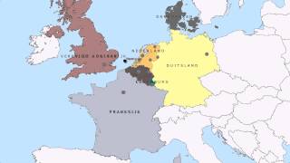 Topografie Nederland en de buurlanden Onze buren [upl. by Kemme]