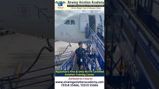 Air Hostess Course  Air Hostess Training Video airportjobs aviation airhostesscollege [upl. by Mirielle763]