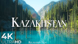 Kazakhstan 4K • Scenic Relaxation Film with Peaceful Relaxing Music and Nature Video Ultra HD [upl. by Durward379]