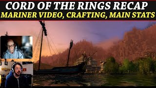 LOTRO Cord of the Rings wOrion Recap September 29th  Big U38 Corsairs of Umbar News Roundup [upl. by Ardnama]