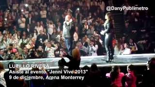 Lupillo Rivera asiste al evento quotJenni Vive 2013quot en la Arena Monterrey [upl. by Lewls708]