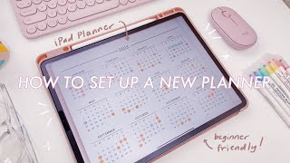 Beginners Guide to Digital Planning  2023 Digital Planner Setup [upl. by Scott]