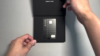 Curve Metal Card Black Unboxing and Hands on [upl. by Martyn]